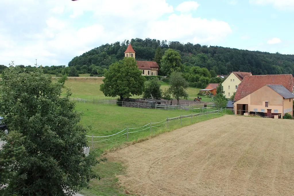 Altes Forsthaus Villa Gebsattel Holiday home